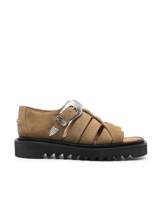 Toga Virilis AJ1322 Suede Sandals Men