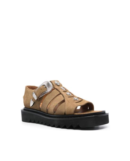 Toga Virilis AJ1322 Suede Sandals Men
